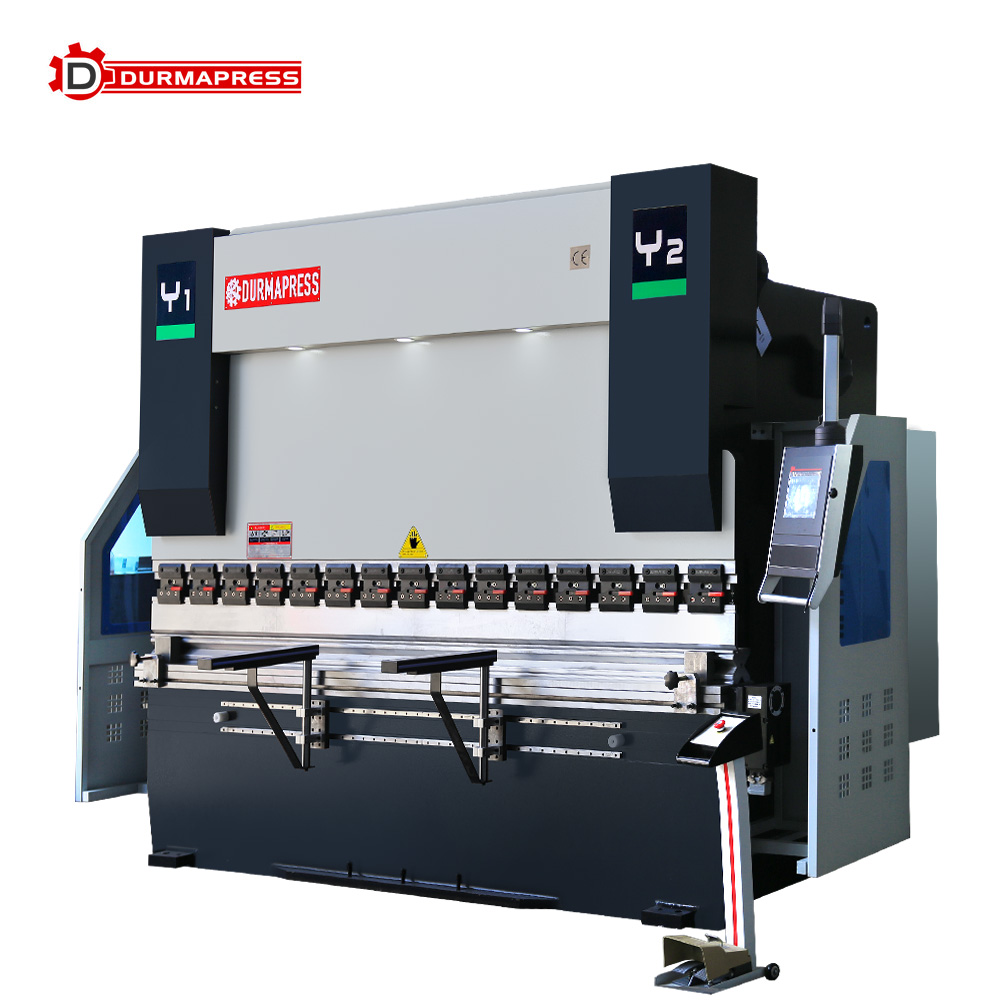 Numerical control machines hydraulic press brake bending method and use