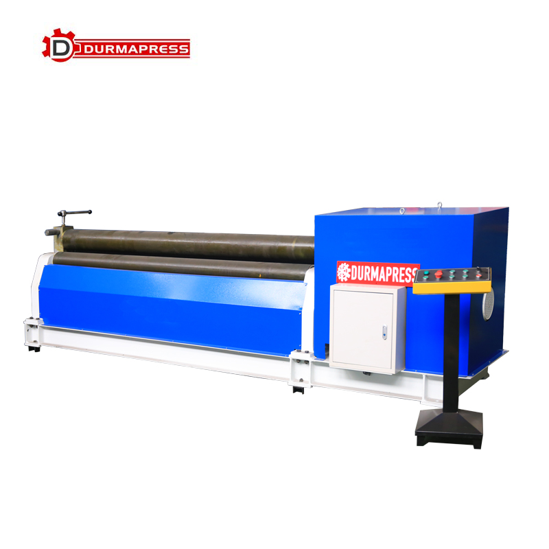 The structural characteristics of the horizontal three-roll bending machine:
