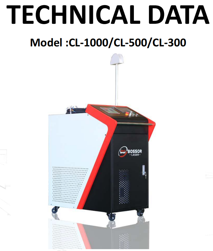 At present,CL-300 laser cleaning machine has been widely used