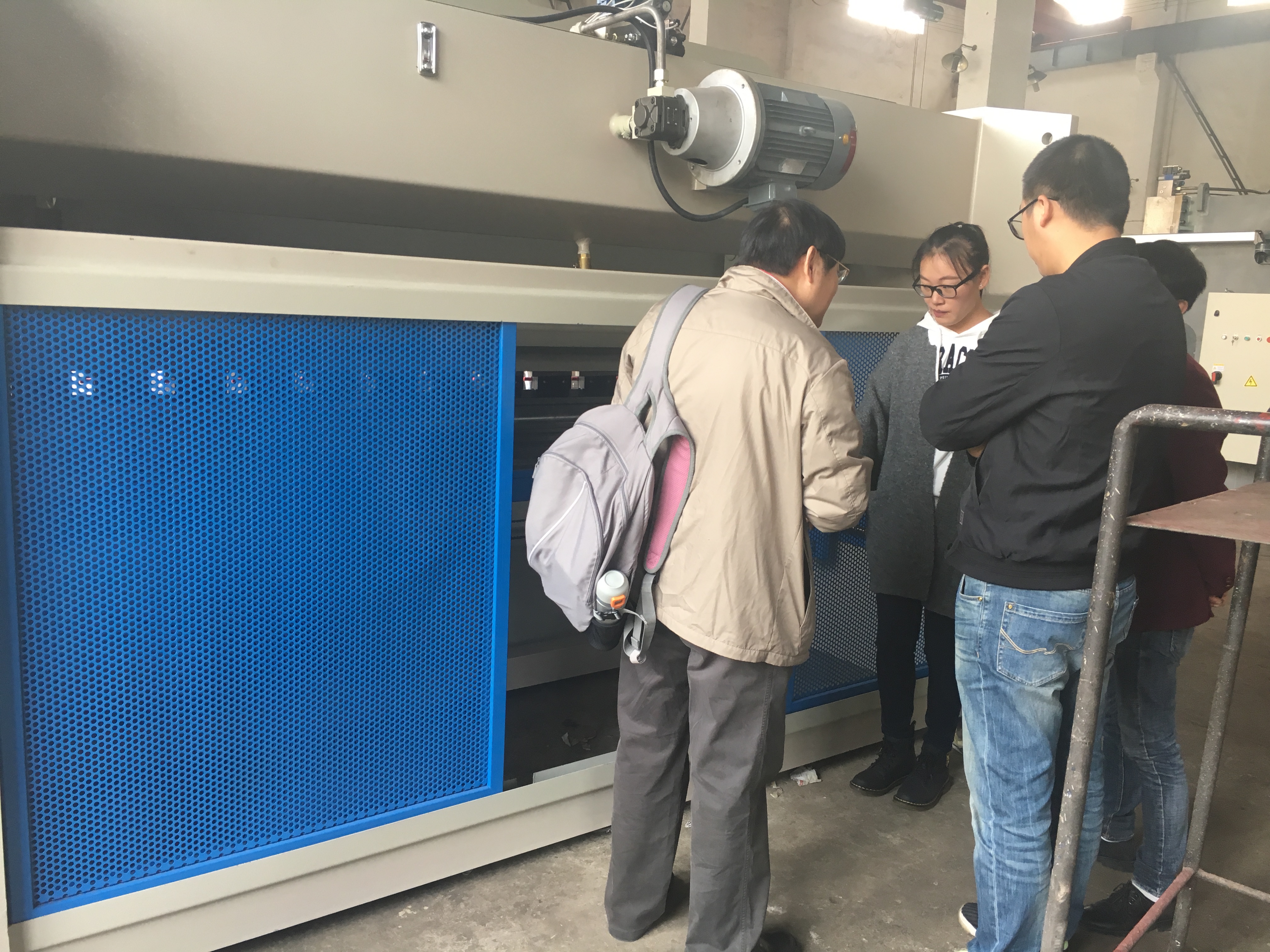 Welcome Mr.Zhu from Shanghai visited Durmapress factory again